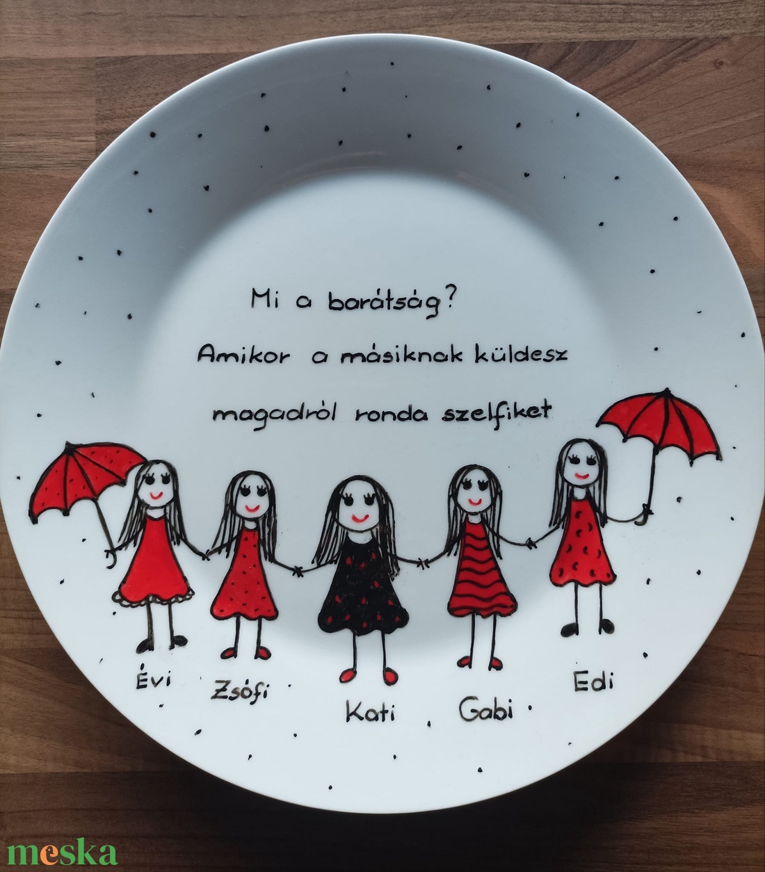 kedves tányér barátnőknek lánybúcsúra - otthon & életmód - konyhafelszerelés, tálalás - tálalás - kínálótál - Meska.hu kedves tányér barátnőknek lánybúcsúra - otthon & életmód - konyhafelszerelés, tálalás - tálalás - kínálótál - Meska.hu