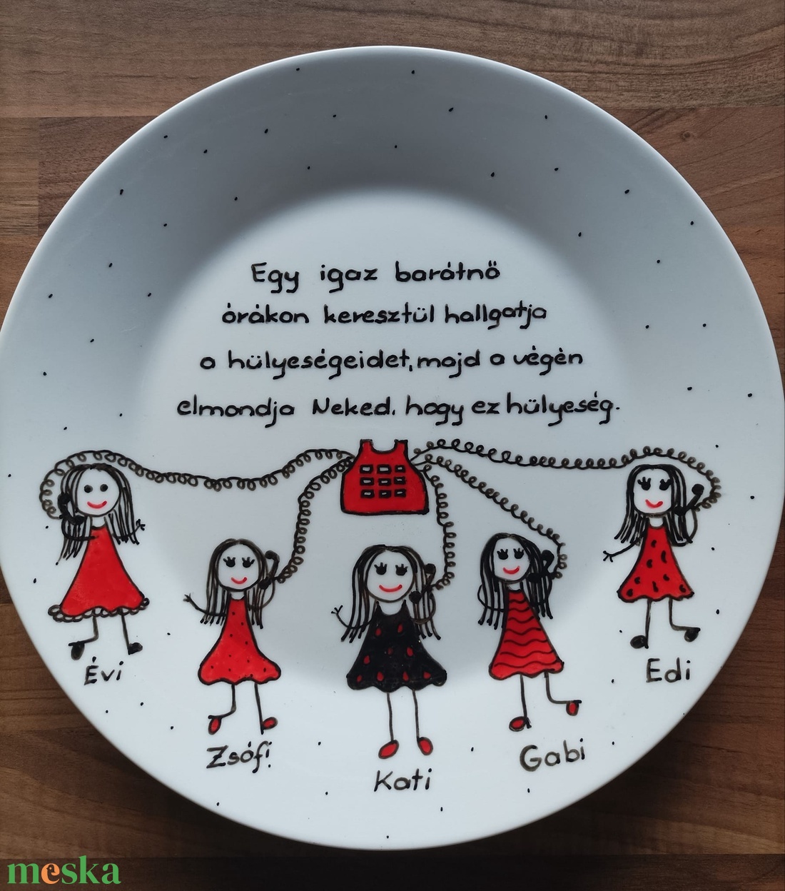 kedves tányér barátnőknek lánybúcsúra - otthon & életmód - konyhafelszerelés, tálalás - tálalás - kínálótál - Meska.hu kedves tányér barátnőknek lánybúcsúra - otthon & életmód - konyhafelszerelés, tálalás - tálalás - kínálótál - Meska.hu