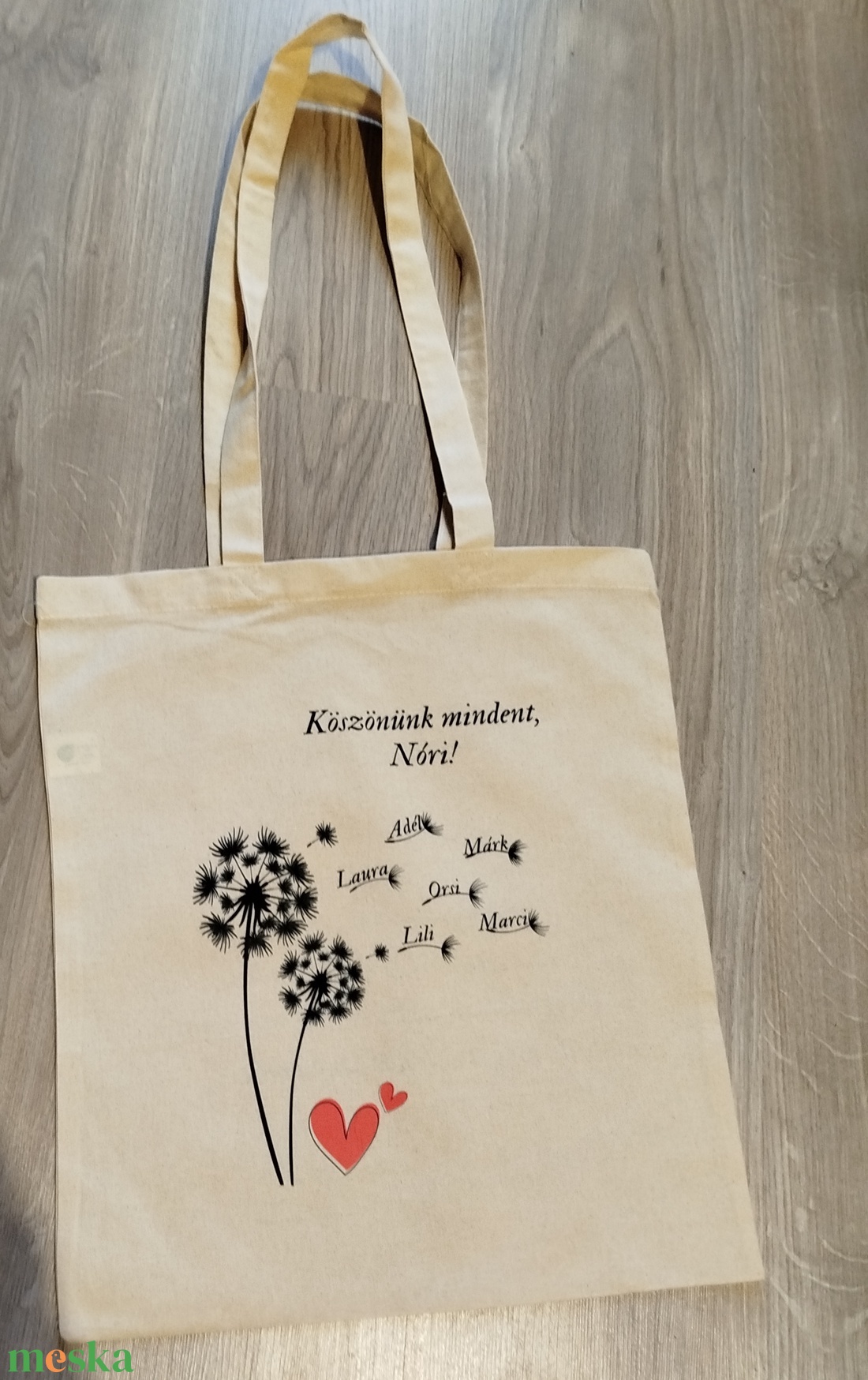 Kétoldalas natúr vászontáska pitypangos - táska & tok - bevásárlás & shopper táska - shopper, textiltáska, szatyor - Meska.hu Kétoldalas natúr vászontáska pitypangos - táska & tok - bevásárlás & shopper táska - shopper, textiltáska, szatyor - Meska.hu