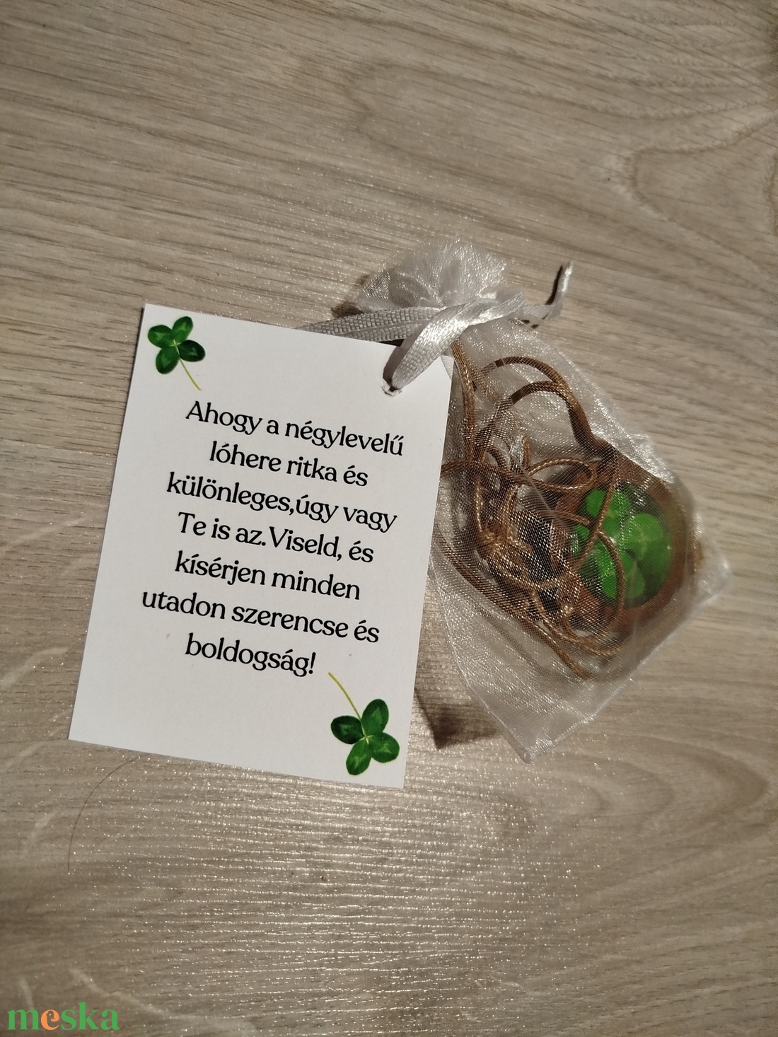 Szerencsehozó amulett - ékszer - nyaklánc - medálos nyaklánc - Meska.hu