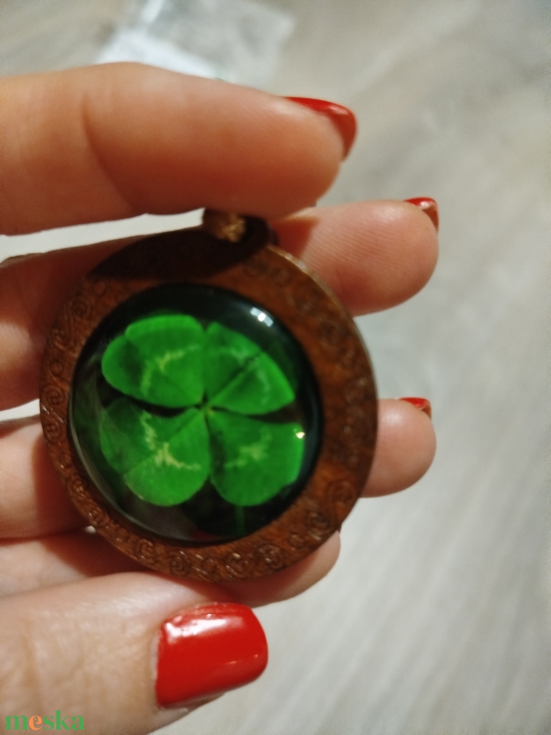 Szerencsehozó amulett - ékszer - nyaklánc - medálos nyaklánc - Meska.hu