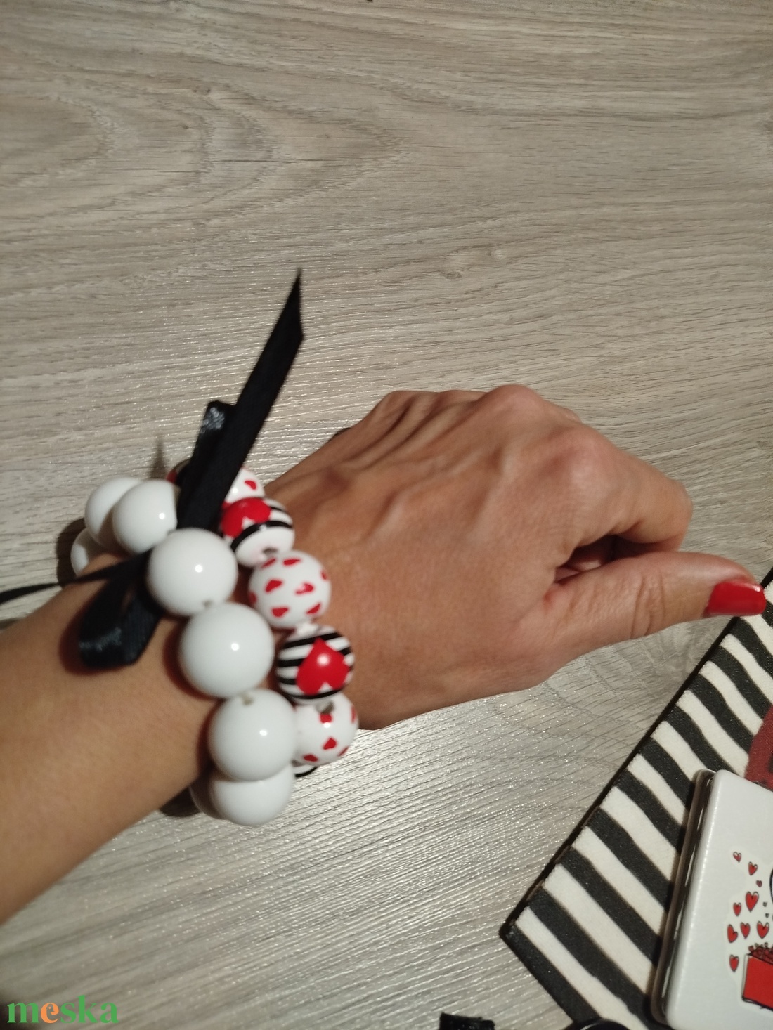 Ékszer szett kis taskaban - táska & tok - neszesszer - Meska.hu