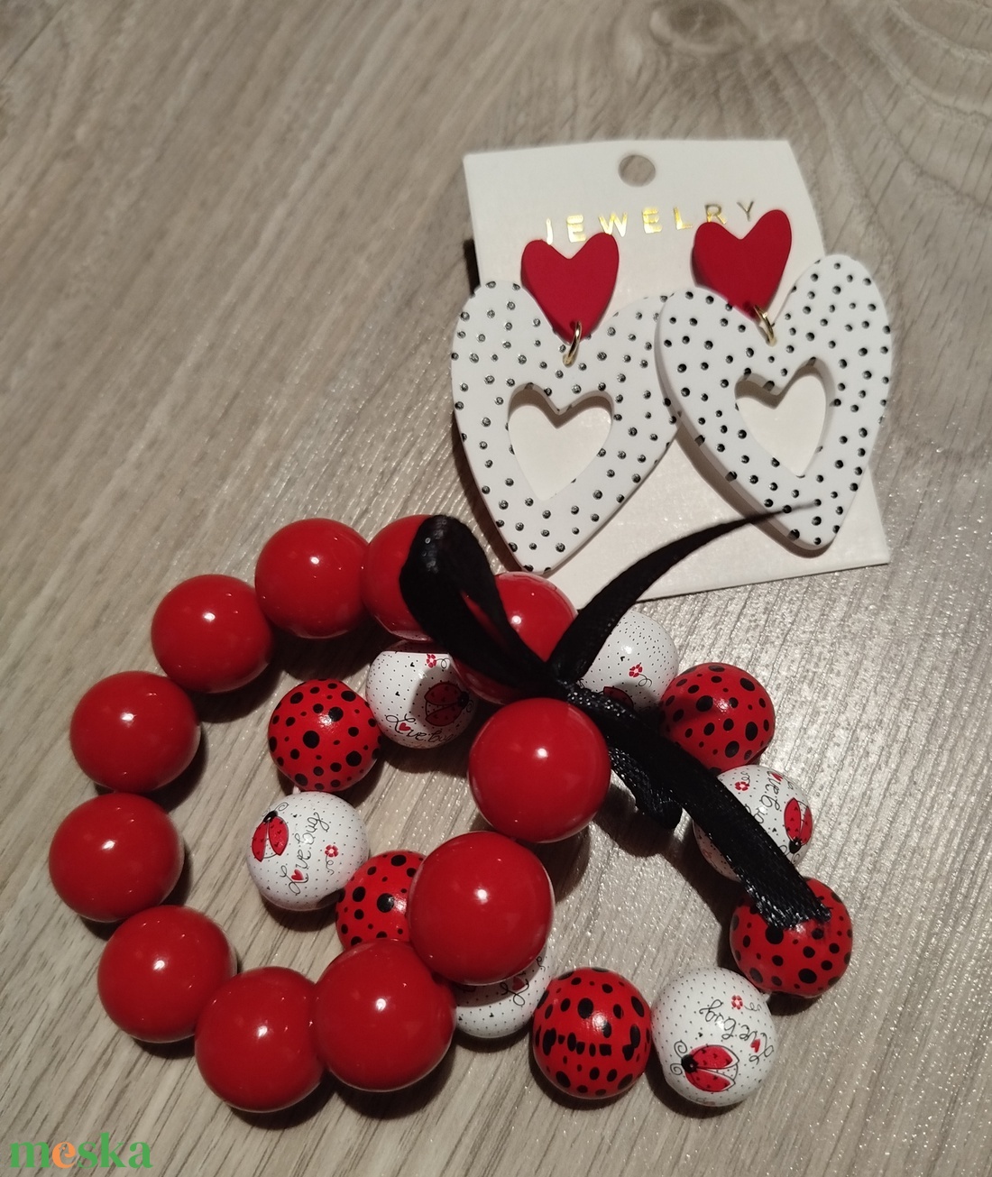 Neszeszer,és ékszer szett  - ékszer - karkötő - karperec - Meska.hu