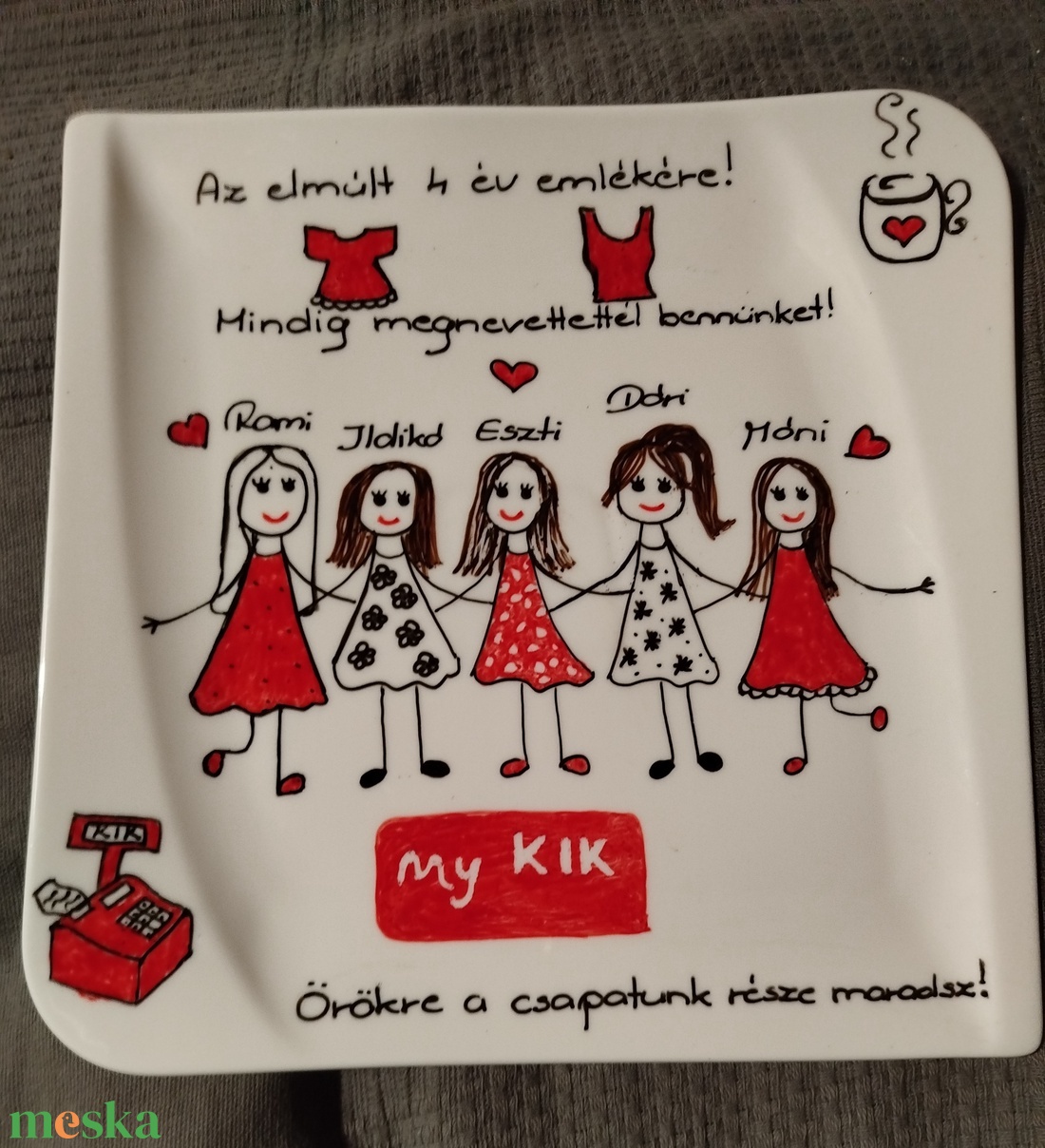 kínáló tál megrendelésre - otthon & életmód - konyhafelszerelés, tálalás - tálalás - tányér & étkészlet - Meska.hu