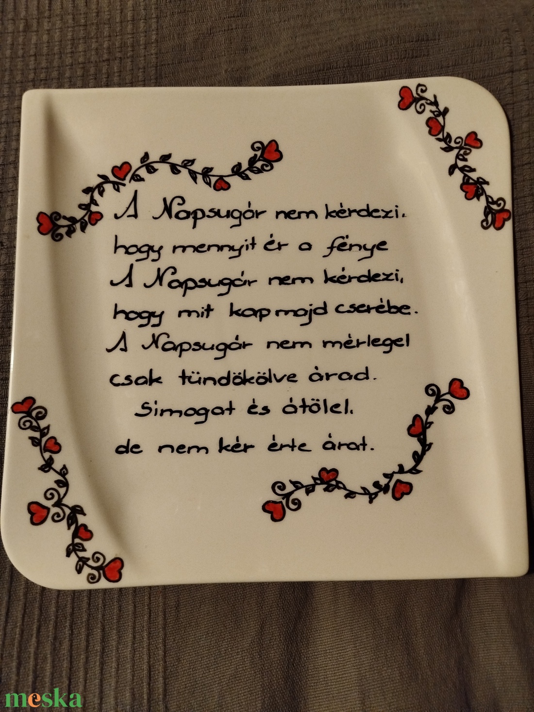 Megrendelésre készült süteményes tál  - otthon & életmód - konyhafelszerelés, tálalás - tálalás - tányér & étkészlet - Meska.hu