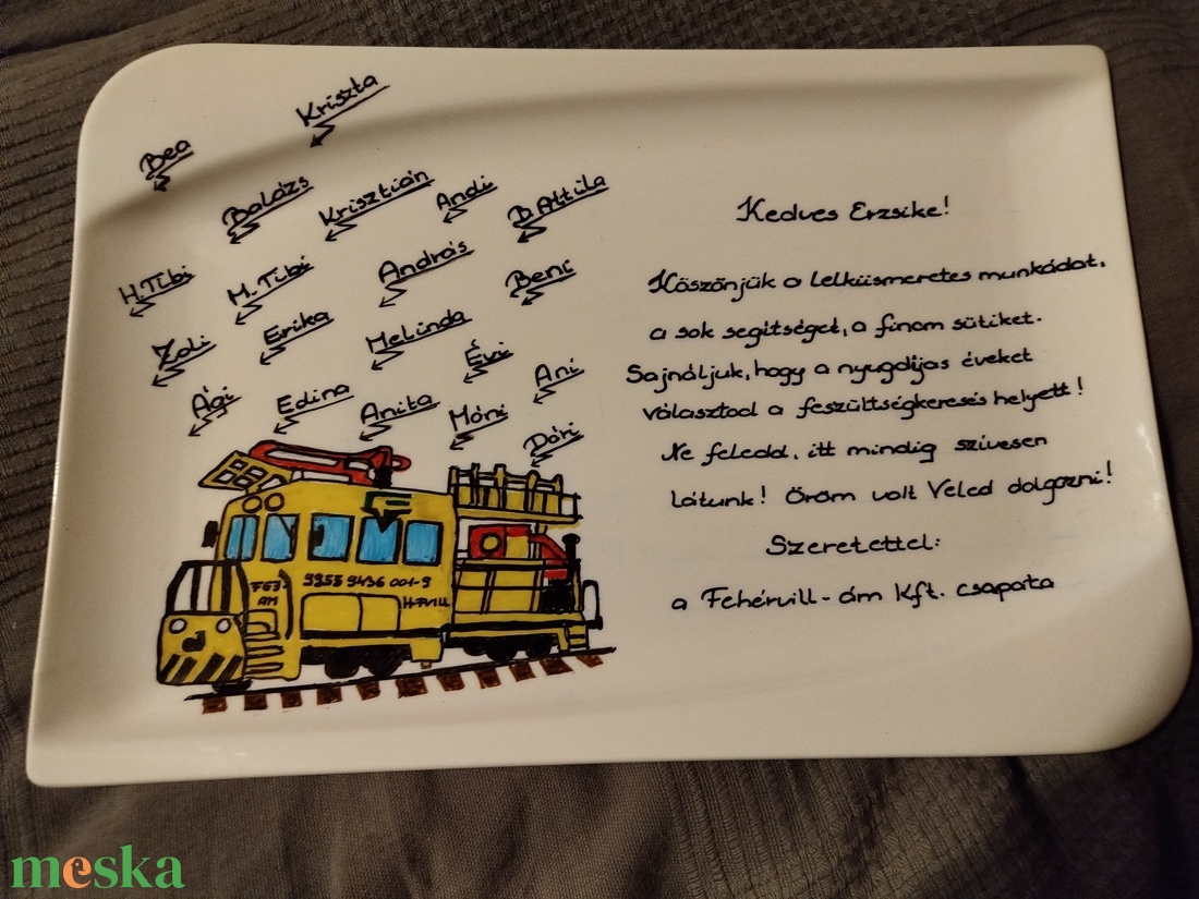 Kínáló tál  - otthon & életmód - konyhafelszerelés, tálalás - tálalás - kínálótál - Meska.hu