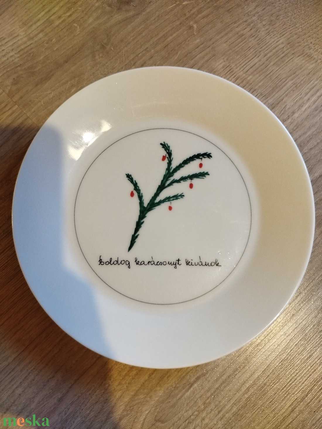 Egyedi kistányér a nagyi kézírásával  - otthon & életmód - konyhafelszerelés, tálalás - tálalás - kínálótál - Meska.hu