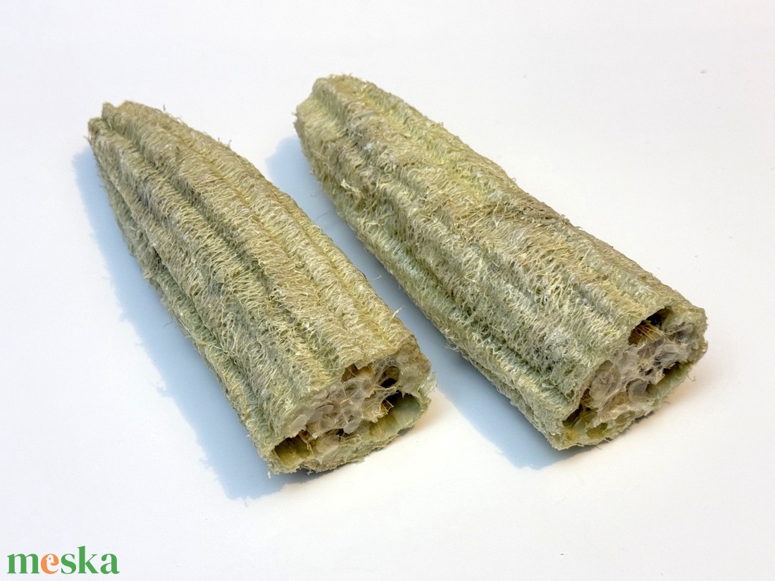 Luffatök 20 cm - luffa szivacstök szivacs tök - natúr - kellékek & szerszámok - dekorációs kellékek - termések, terméscsomagok - Meska.hu