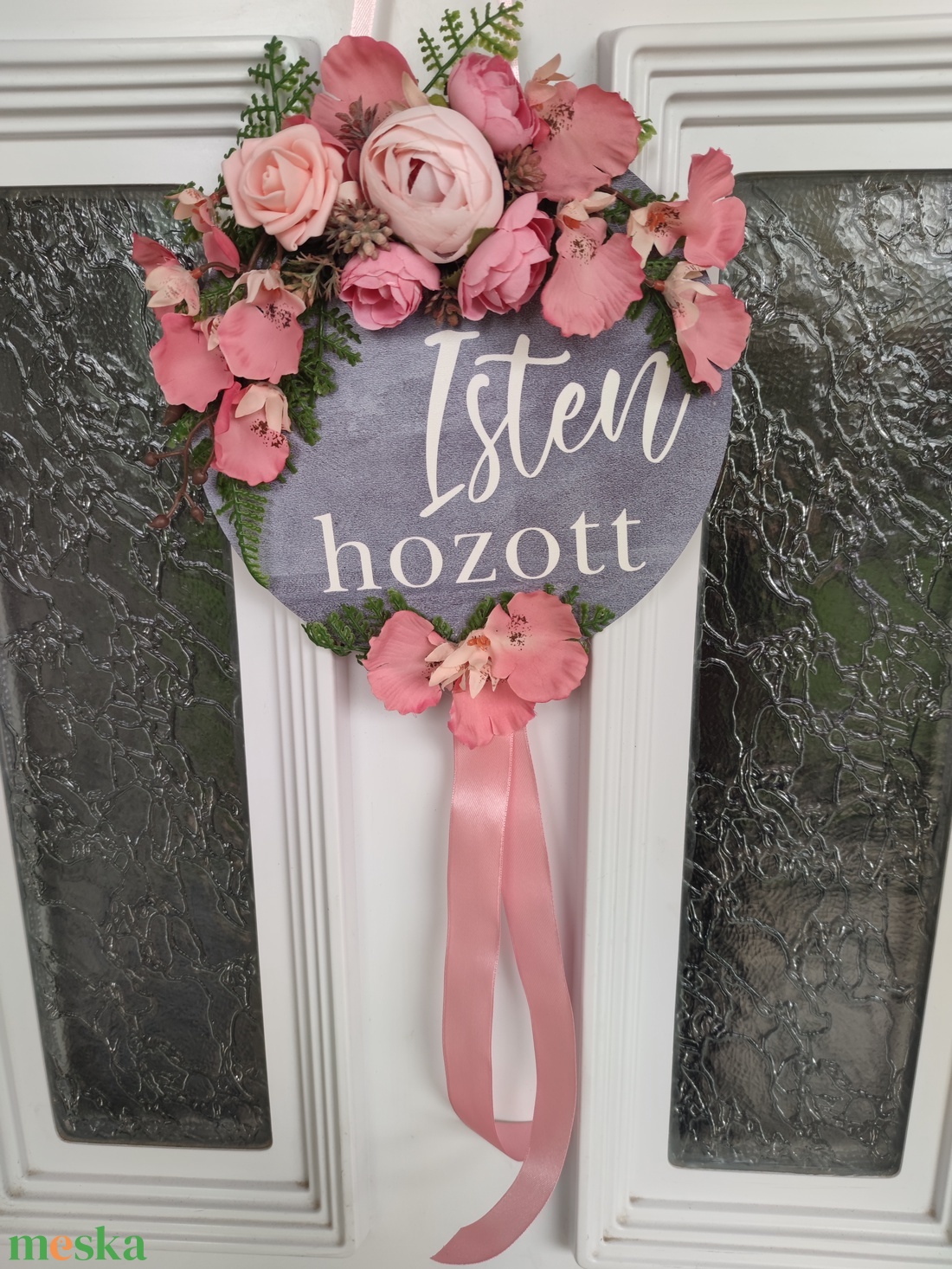 Isten hozott ajtódísz - otthon & életmód - dekoráció - ajtó- és ablak dekoráció - ajtódísz & kopogtató - Meska.hu