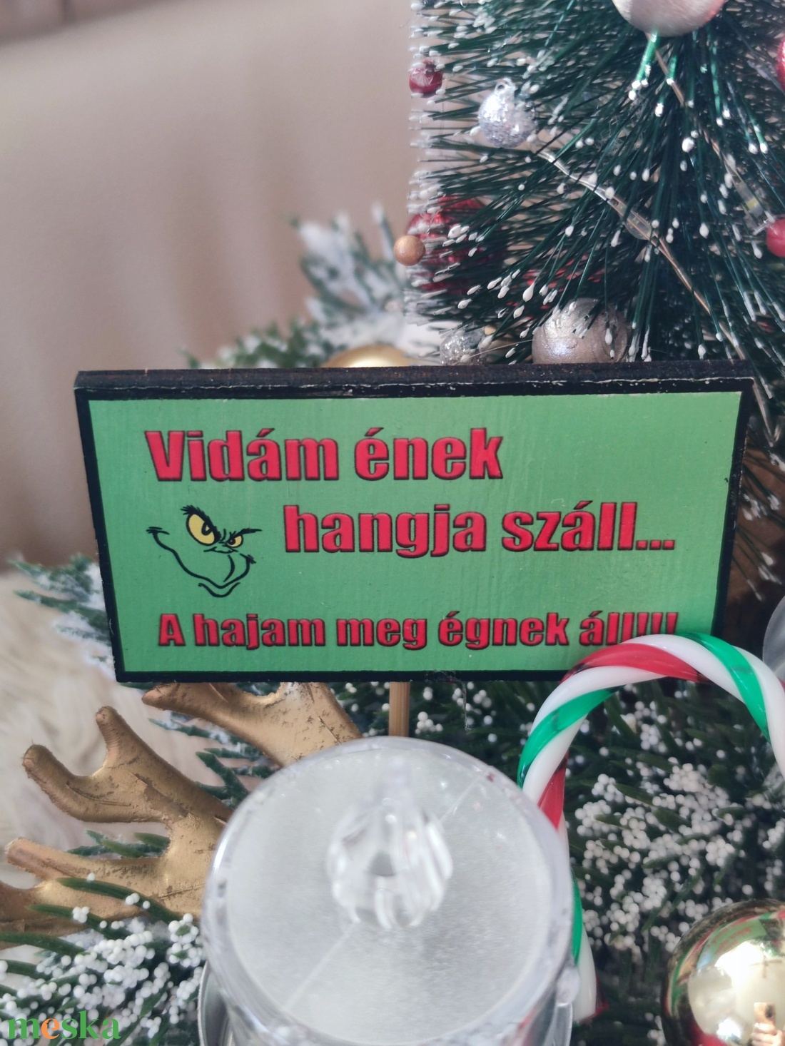 Grincs adventi asztaldísz - karácsony - adventi díszek - adventi asztaldísz - Meska.hu Grincs adventi asztaldísz - karácsony - adventi díszek - adventi asztaldísz - Meska.hu