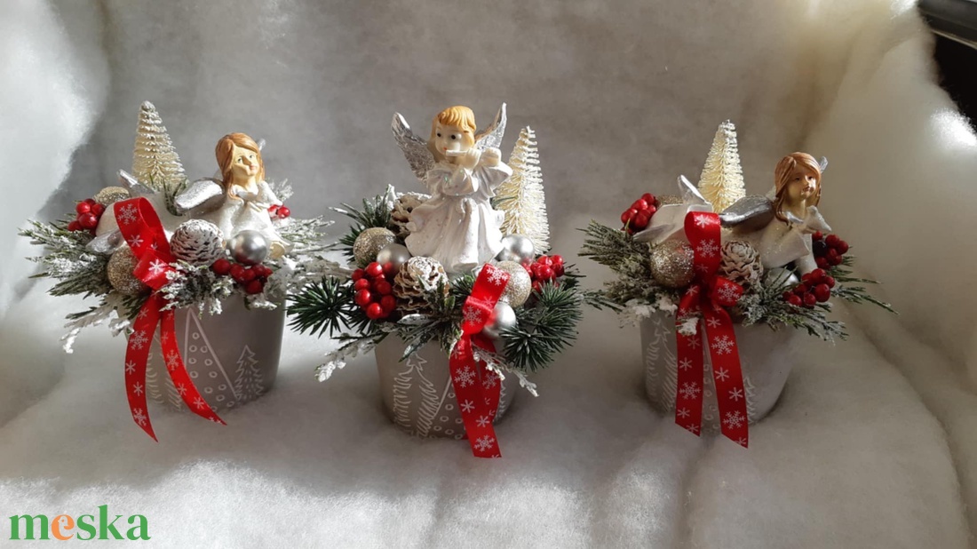 Angyalkás asztaldísz 3 darabos szett - karácsony - adventi díszek - adventi asztaldísz - Meska.hu Angyalkás asztaldísz 3 darabos szett - karácsony - adventi díszek - adventi asztaldísz - Meska.hu