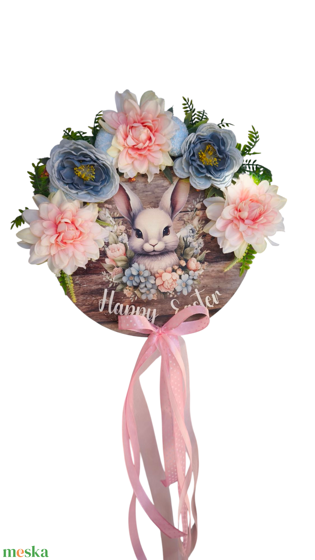 Happy Easter ajtódísz - otthon & életmód - dekoráció - ajtó- és ablak dekoráció - ajtódísz & kopogtató - Meska.hu