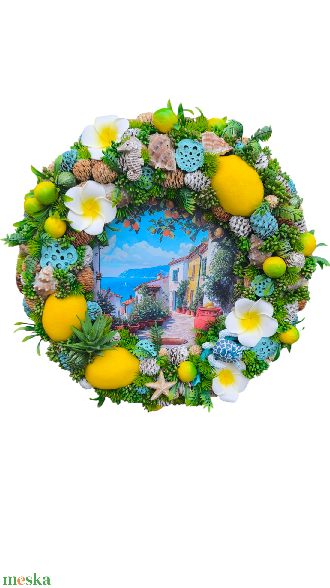 Amalfi nyár ajtódísz - otthon & életmód - dekoráció - ajtó- és ablak dekoráció - ajtódísz & kopogtató - Meska.hu Amalfi nyár ajtódísz - otthon & életmód - dekoráció - ajtó- és ablak dekoráció - ajtódísz & kopogtató - Meska.hu