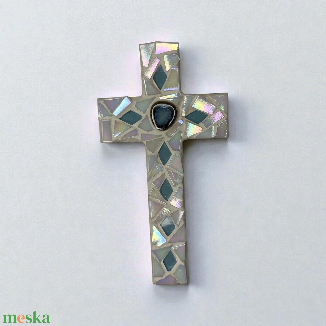 Mozaik kereszt  - otthon & életmód - vallás - kereszt - Meska.hu