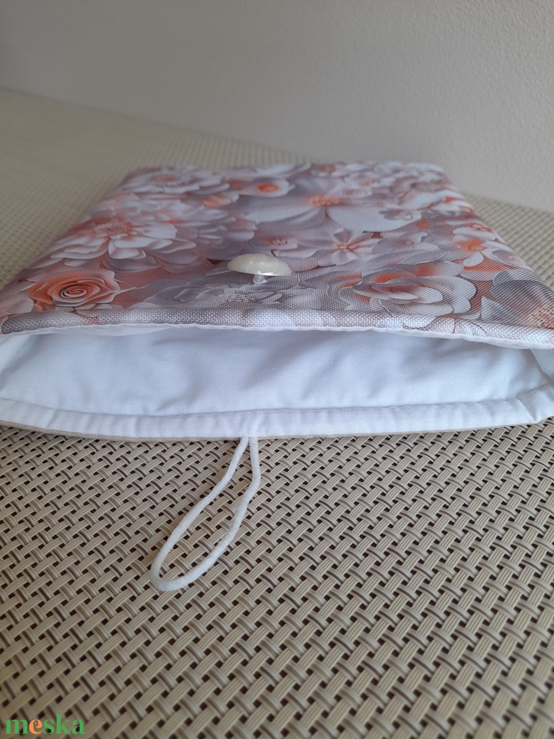 Könyvtok virágmintás  - könyv & zene - könyvtok - Meska.hu