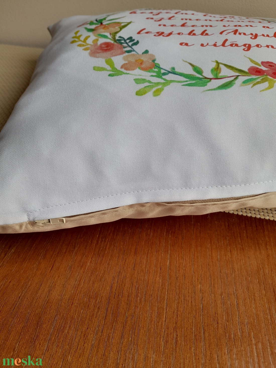 Díszpárna Anyák napi idézettel - otthon & életmód - lakástextil - párna & párnahuzat - díszpárna (belsővel együtt) - Meska.hu