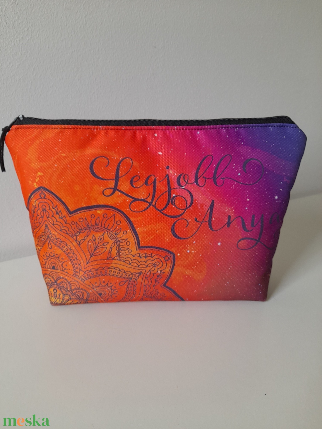 Vízálló neszeszer Legjobb anya felírattal - táska & tok - neszesszer - Meska.hu