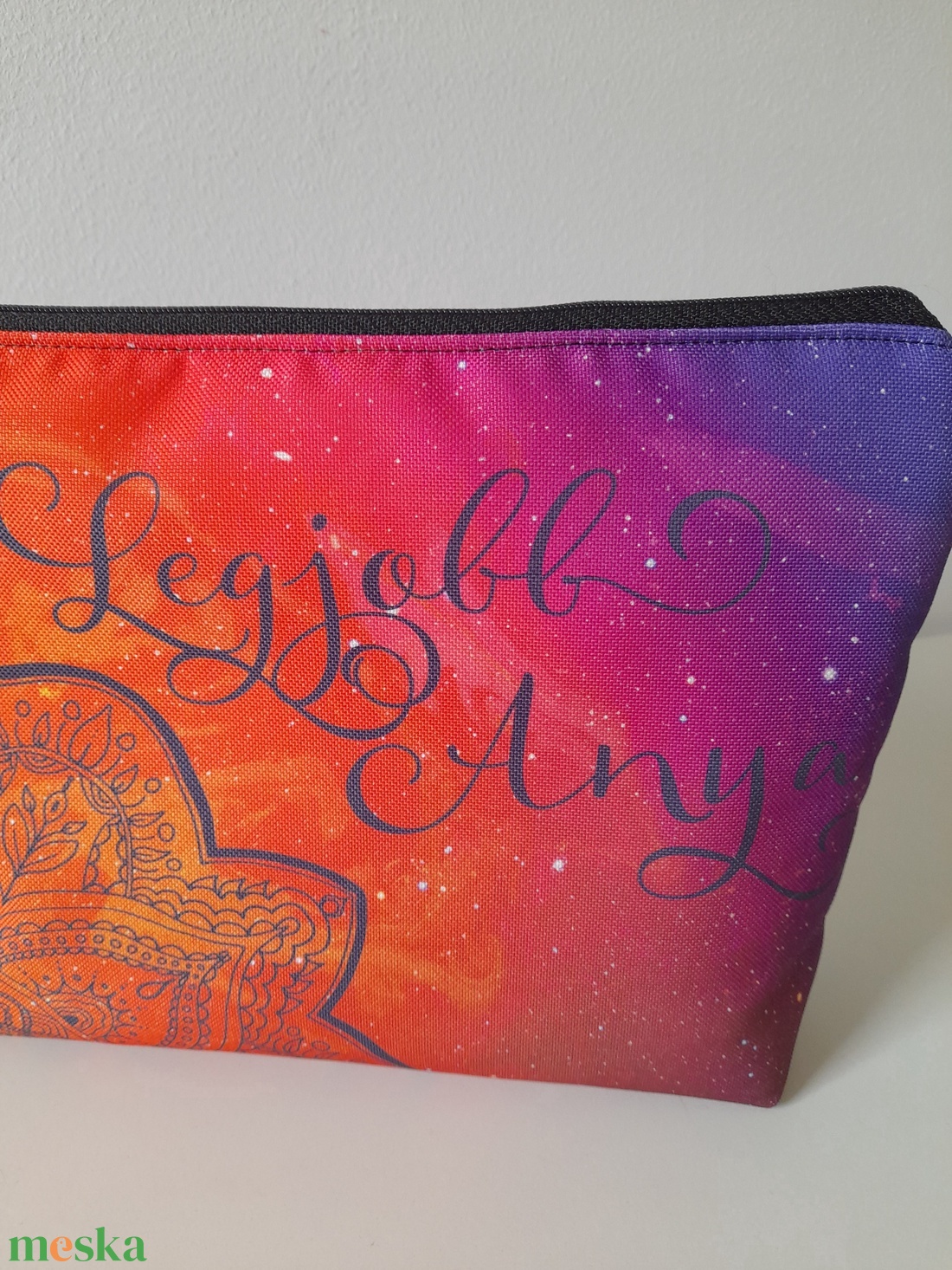 Vízálló neszeszer Legjobb anya felírattal - táska & tok - neszesszer - Meska.hu