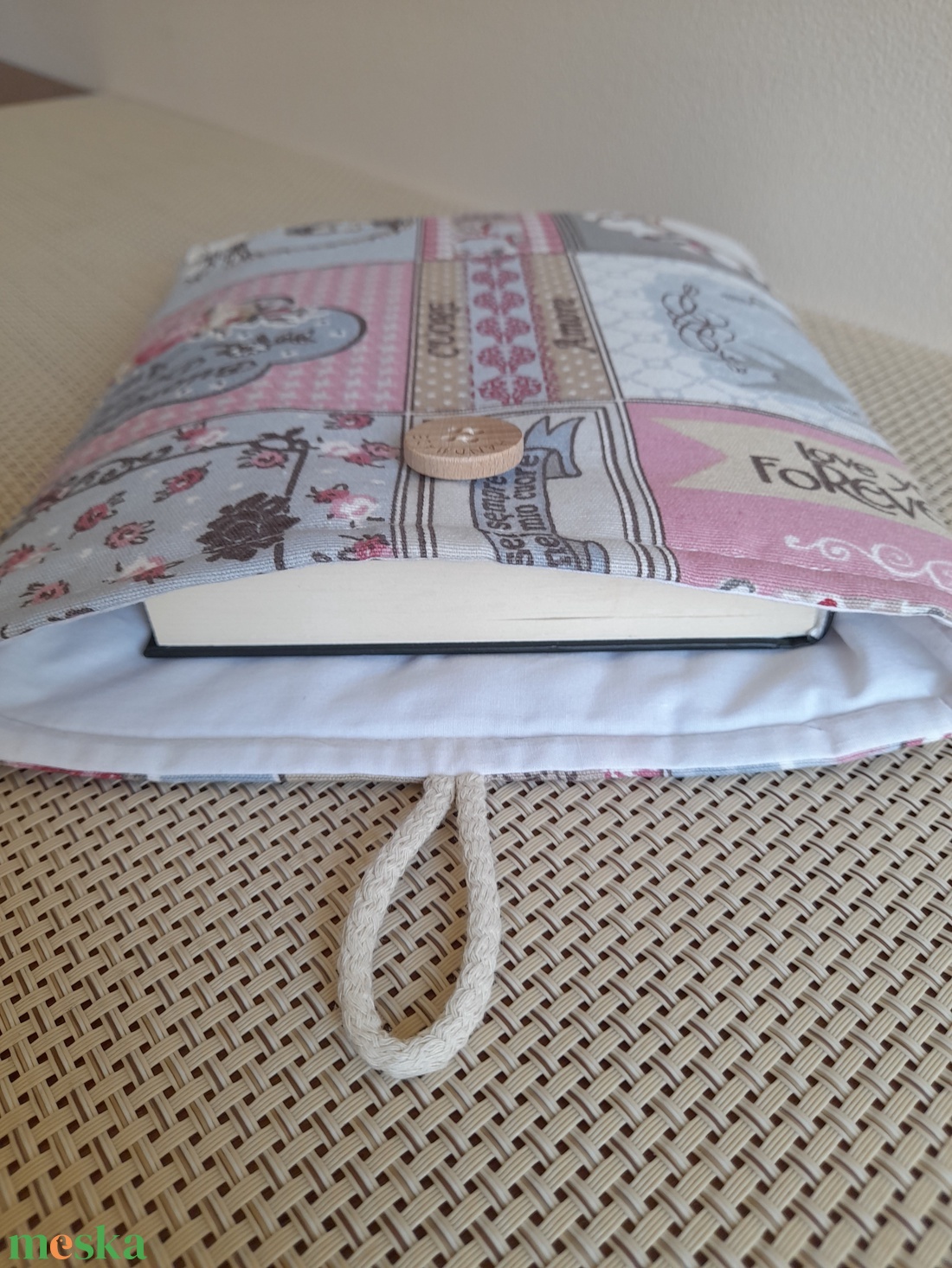 Könyvtok patchwork mitás - könyv & zene - könyvtok - Meska.hu