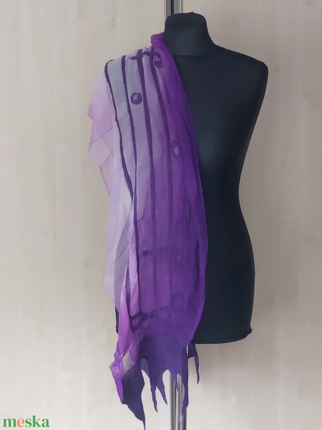 Nunonemez sál (Hangjegyes) - ruha & divat - sál, sapka, kendő - stóla - Meska.hu Nunonemez sál (Hangjegyes) - ruha & divat - sál, sapka, kendő - stóla - Meska.hu