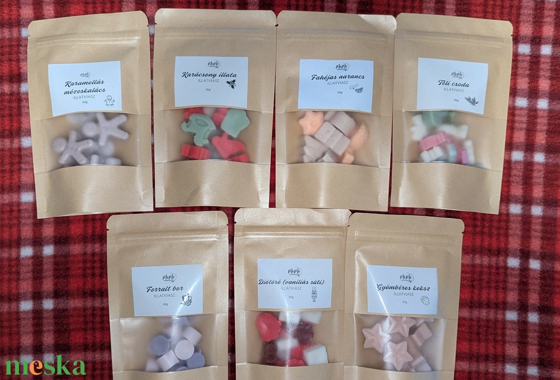 Téli illatviasz többféle választható illatban - otthon & életmód - gyertya, illat, aroma - illatviasz - Meska.hu