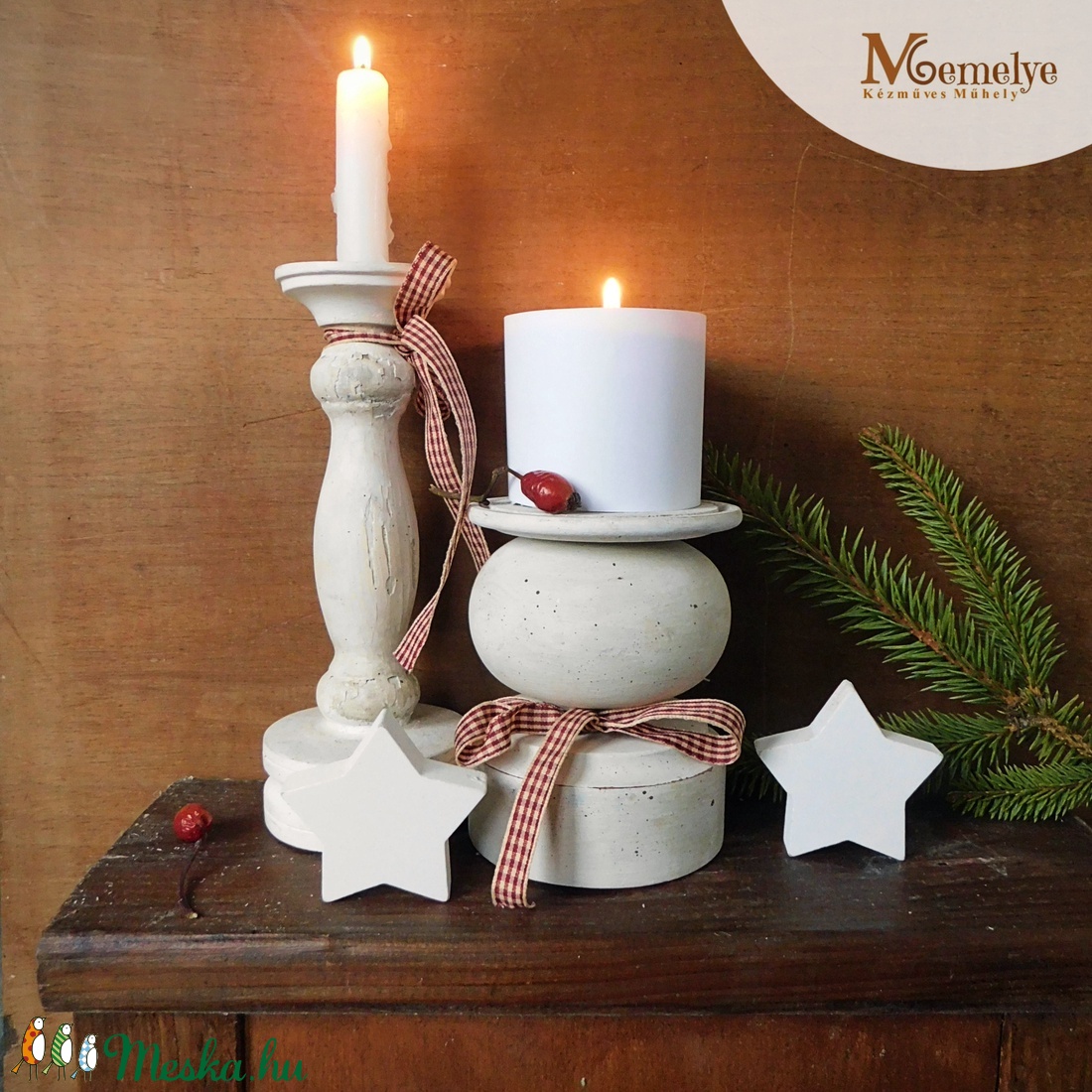Fa gyertyatartó -  - Meska.hu
