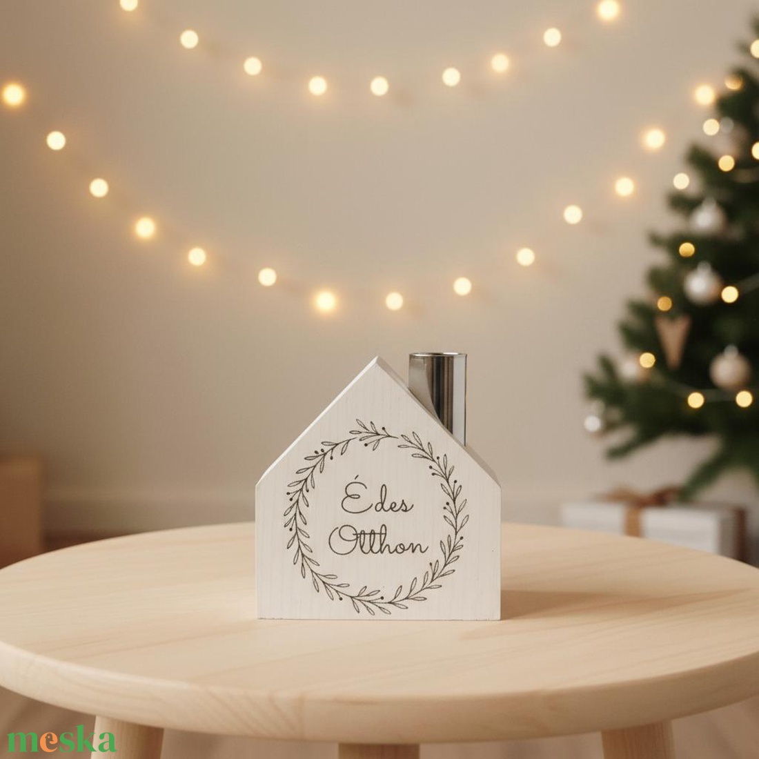 Édes Otthon - házikó gyertyatartó - otthon & életmód - gyertya, illat, aroma - gyertyatartó - Meska.hu