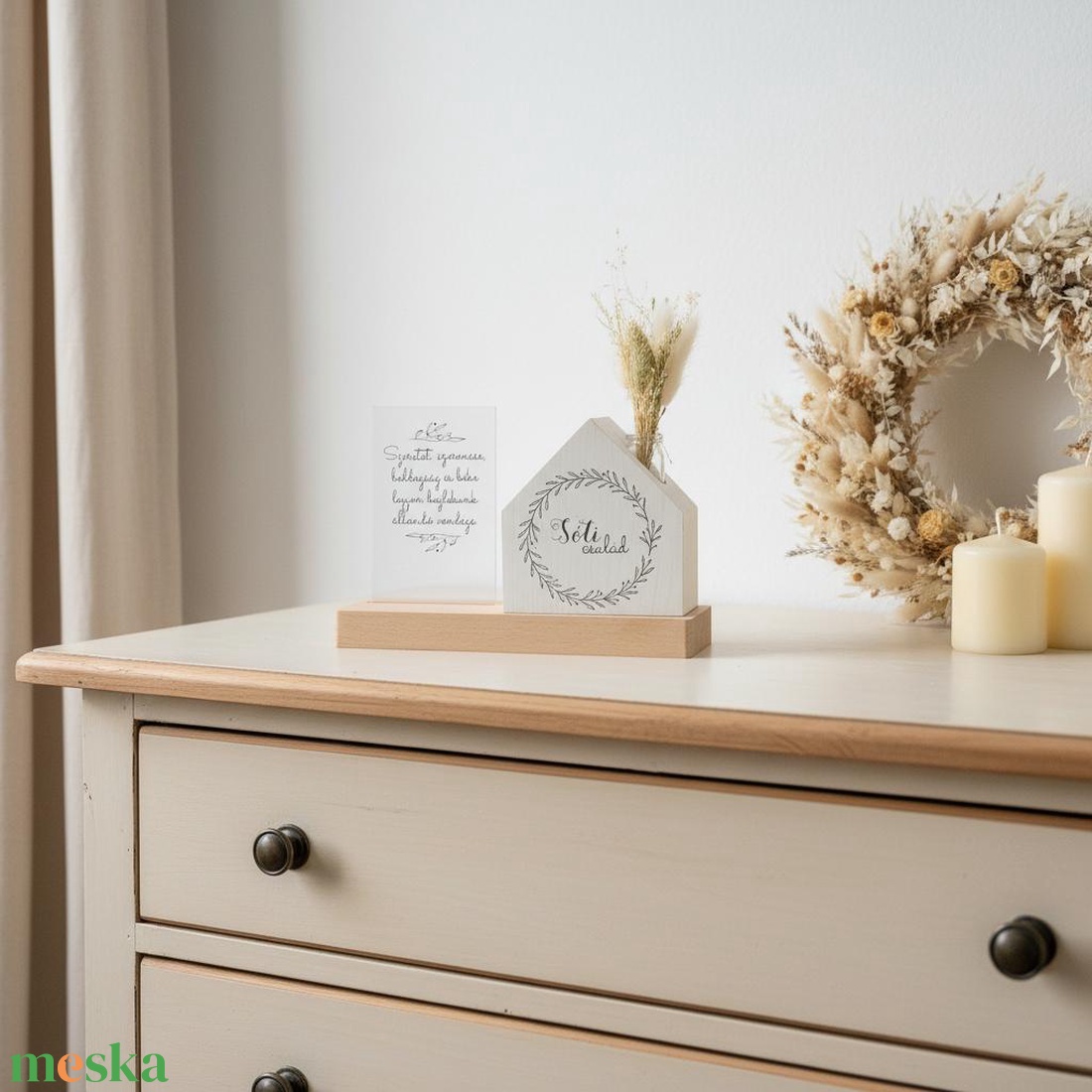 KisHáz dekor szett - személyre szabható - otthon & életmód - dekoráció - kép & falikép - táblakép - Meska.hu