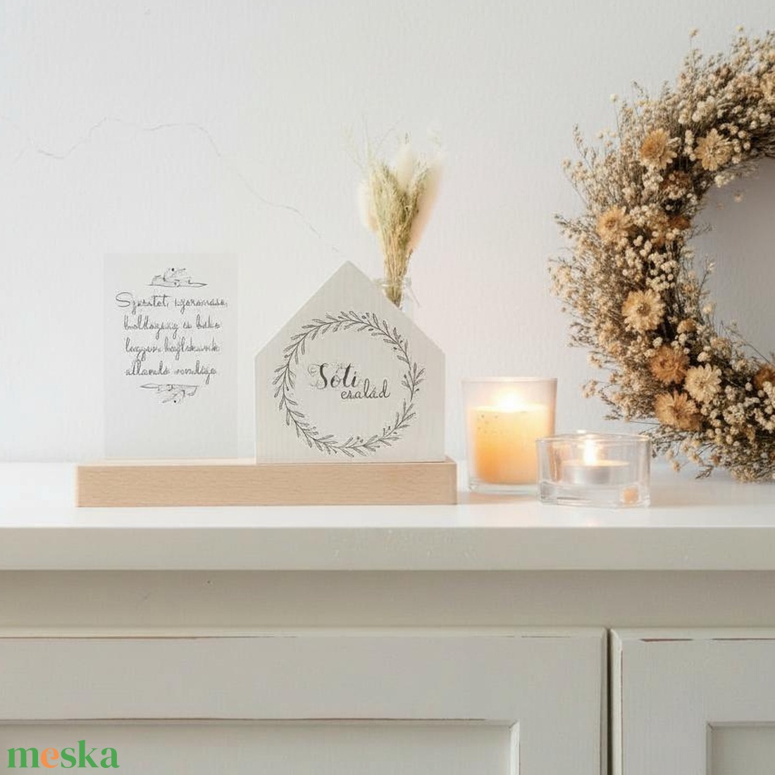 KisHáz dekor szett - személyre szabható - otthon & életmód - dekoráció - kép & falikép - táblakép - Meska.hu