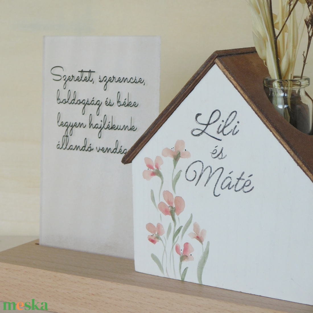 KisHáz dekor szett - személyre szabható - otthon & életmód - dekoráció - kép & falikép - táblakép - Meska.hu