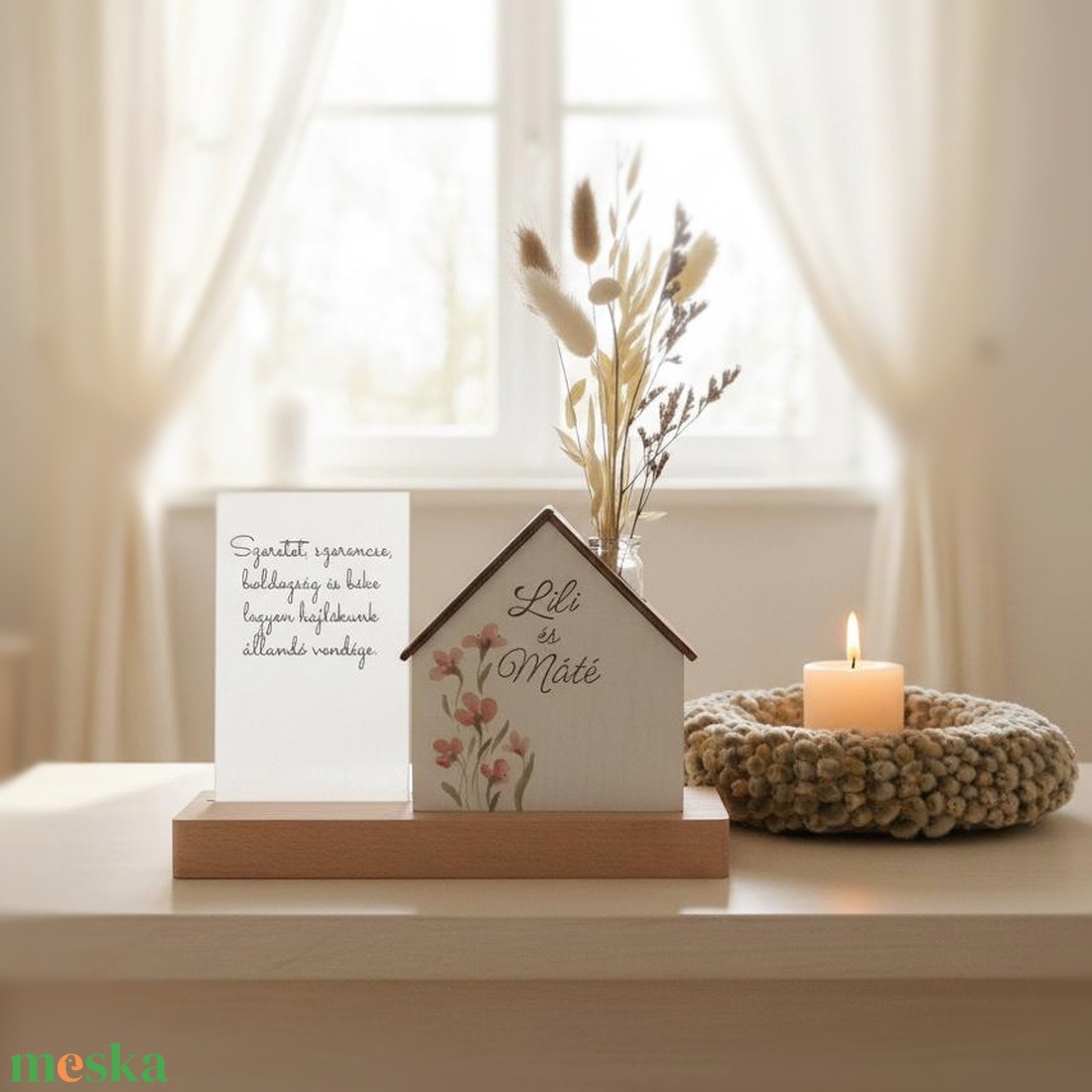 KisHáz dekor szett - személyre szabható - otthon & életmód - dekoráció - kép & falikép - táblakép - Meska.hu