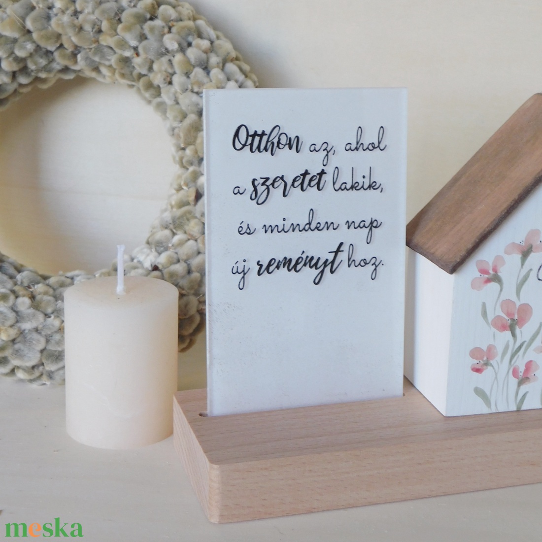 KisHáz dekor szett - személyre szabható - otthon & életmód - dekoráció - kép & falikép - táblakép - Meska.hu