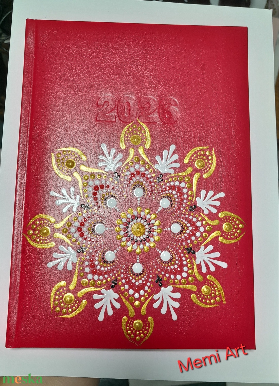 2026. évi mandalás határidőnapló HETI - otthon & életmód - papír, írószer - naptár & tervező - Meska.hu