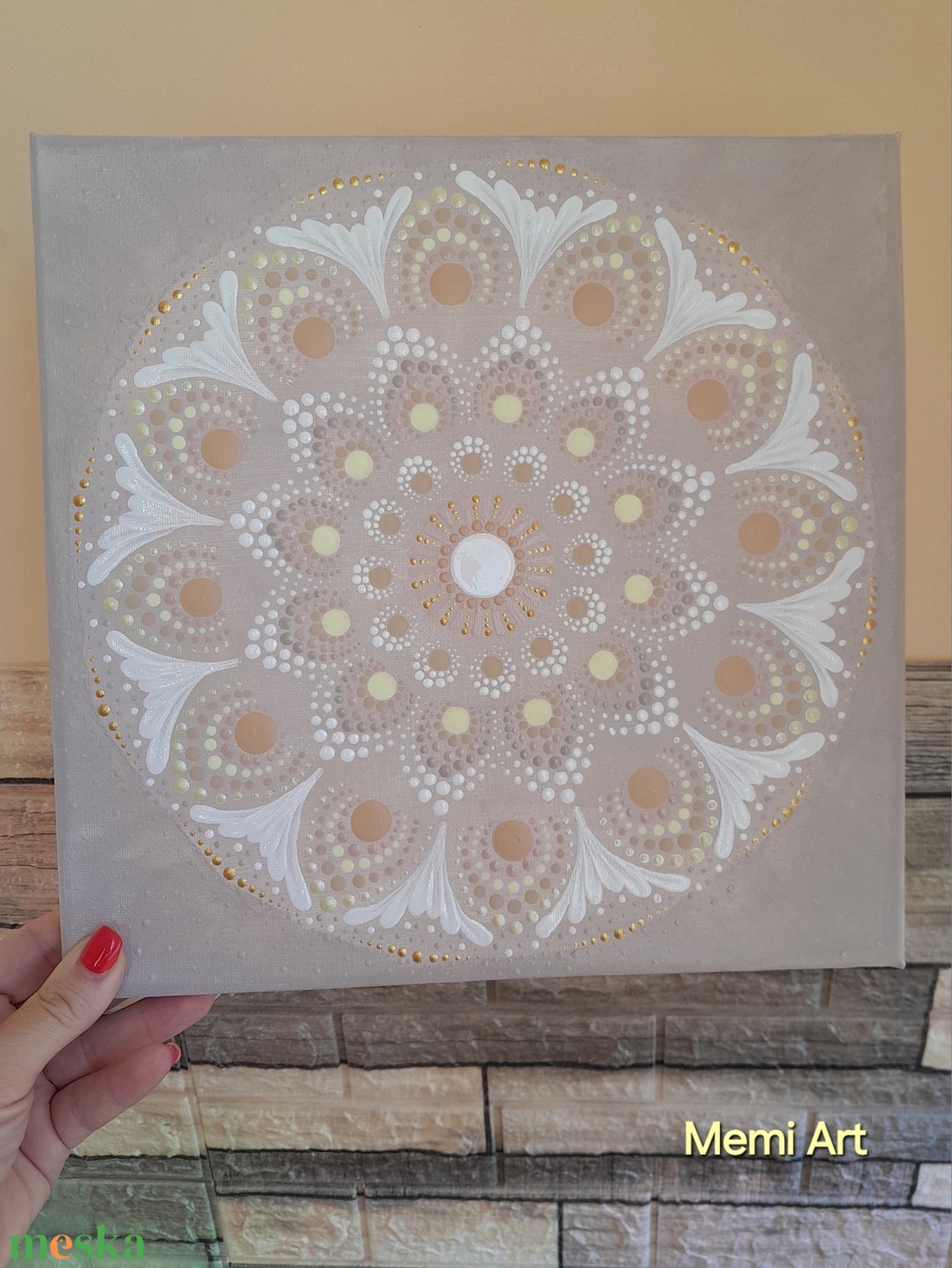 Belső fény virága - 30x30cm mandala - otthon & életmód - dekoráció - spiritualitás - mandala - Meska.hu Belső fény virága - 30x30cm mandala - otthon & életmód - dekoráció - spiritualitás - mandala - Meska.hu