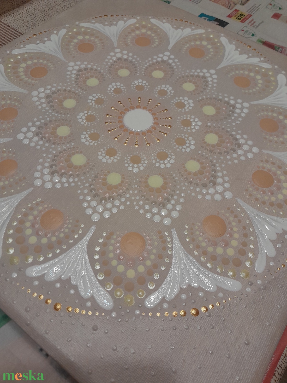 Belső fény virága - 30x30cm mandala - otthon & életmód - dekoráció - spiritualitás - mandala - Meska.hu Belső fény virága - 30x30cm mandala - otthon & életmód - dekoráció - spiritualitás - mandala - Meska.hu