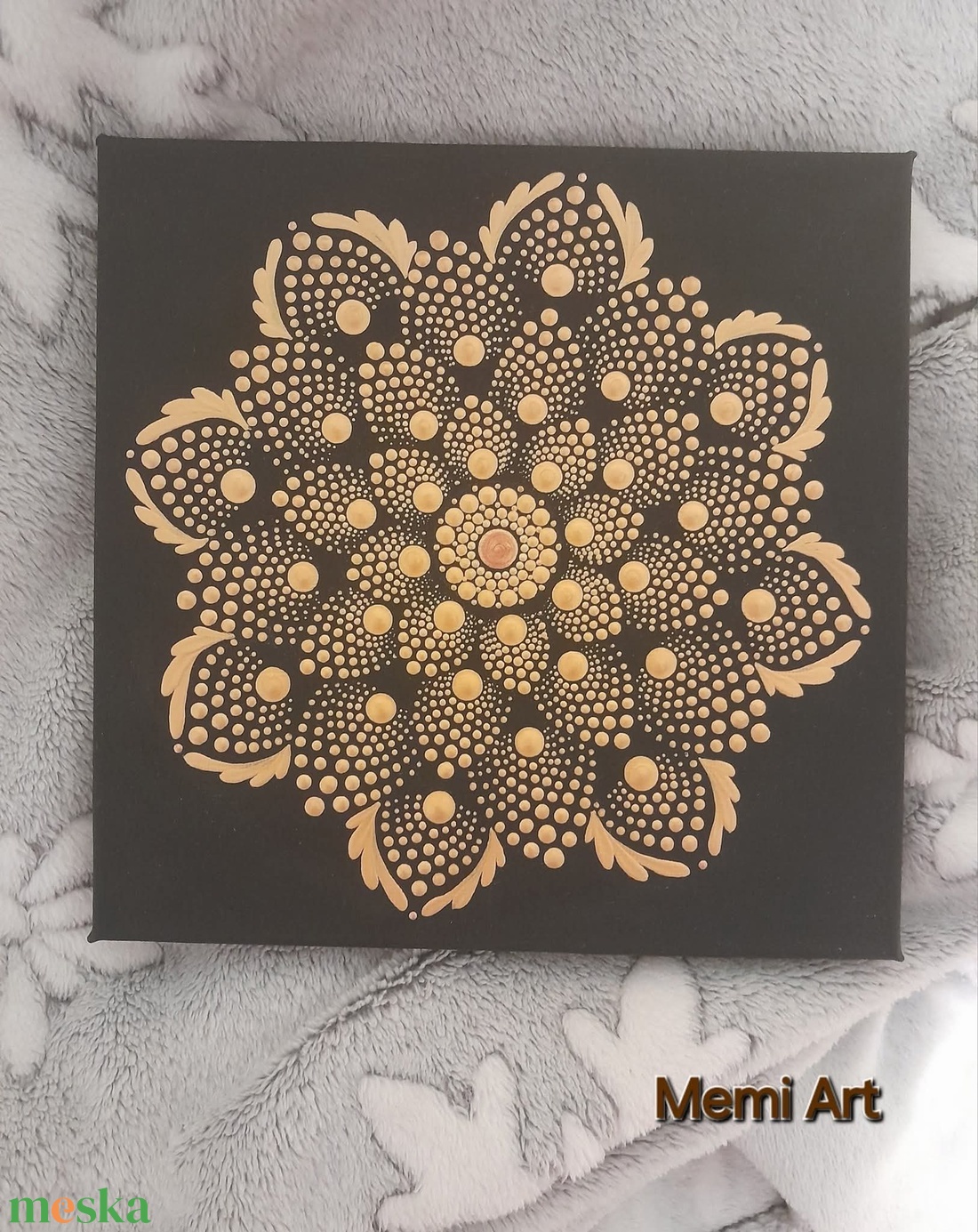 Fekete-arany 20x20cm mandala - otthon & életmód - dekoráció - spiritualitás - mandala - Meska.hu Fekete-arany 20x20cm mandala - otthon & életmód - dekoráció - spiritualitás - mandala - Meska.hu