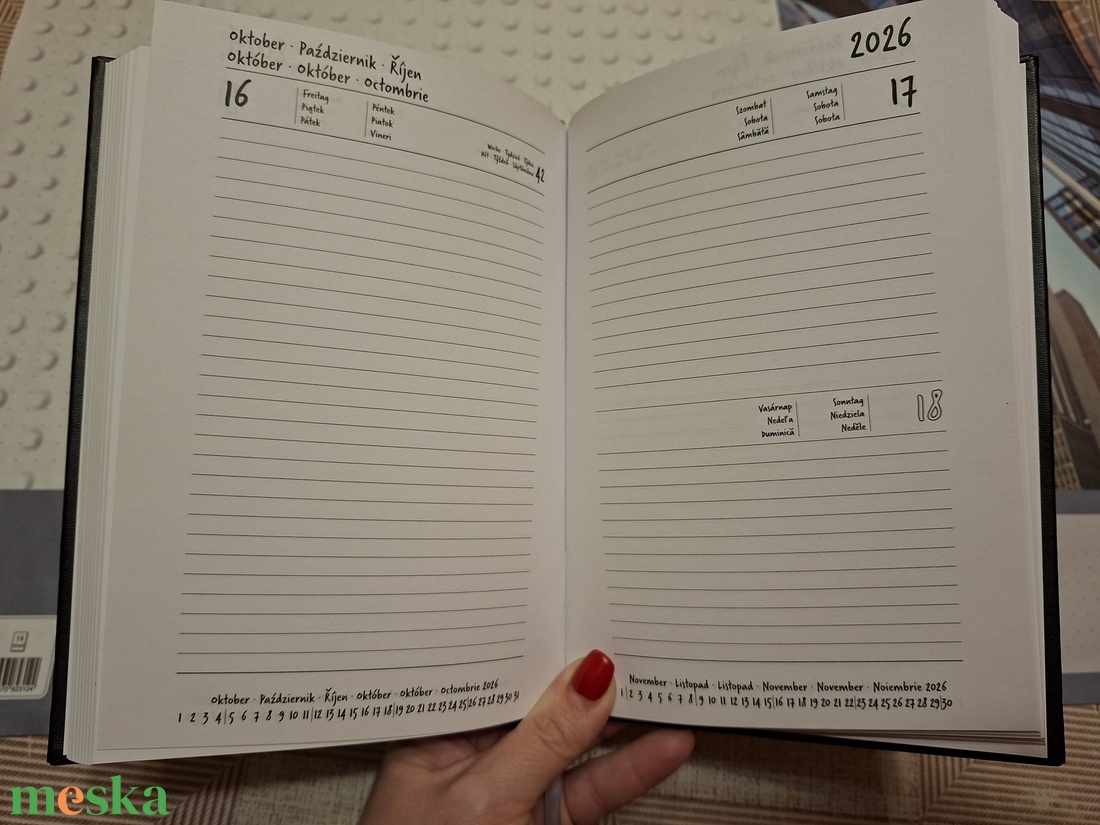 2026. évi mandalás határidőnapló csakra színekkel  - otthon & életmód - papír, írószer - naptár & tervező - Meska.hu