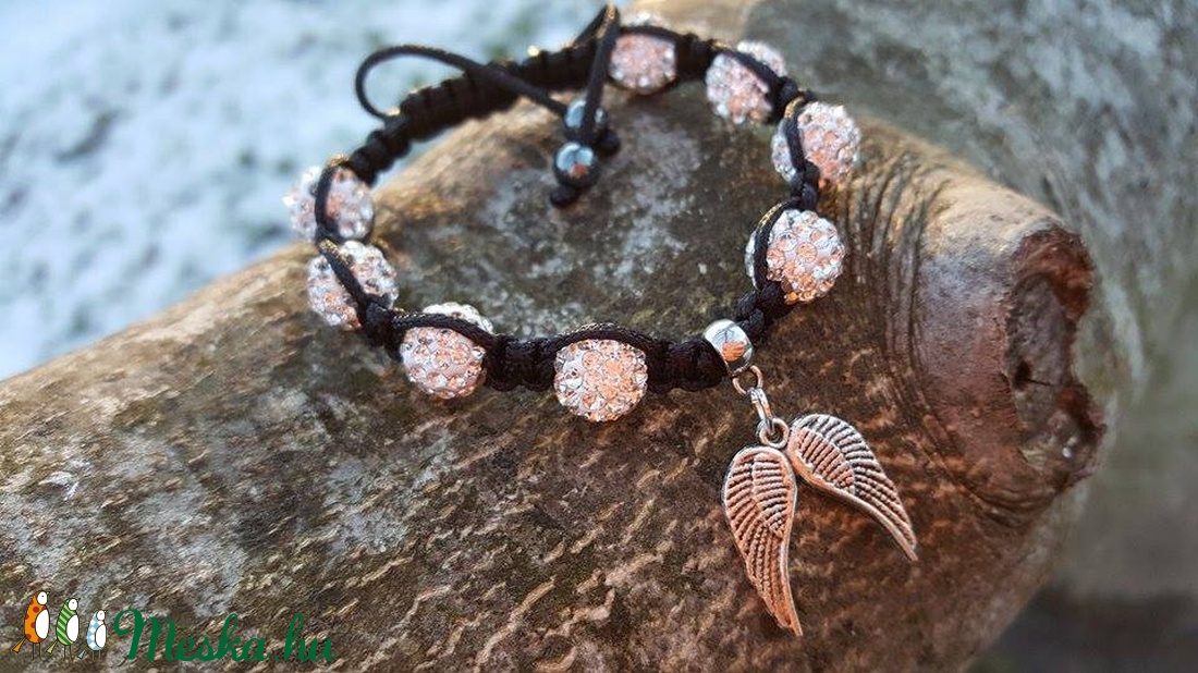 Angyali shamballa karkötő -  - Meska.hu