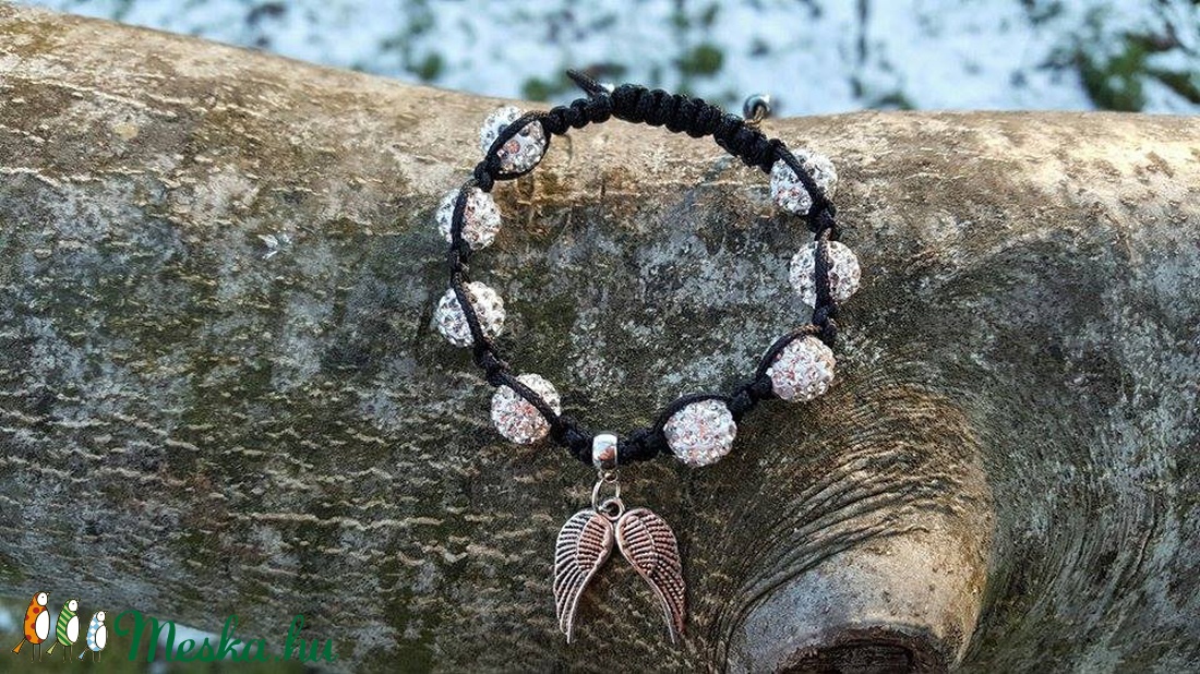 Angyali shamballa karkötő -  - Meska.hu