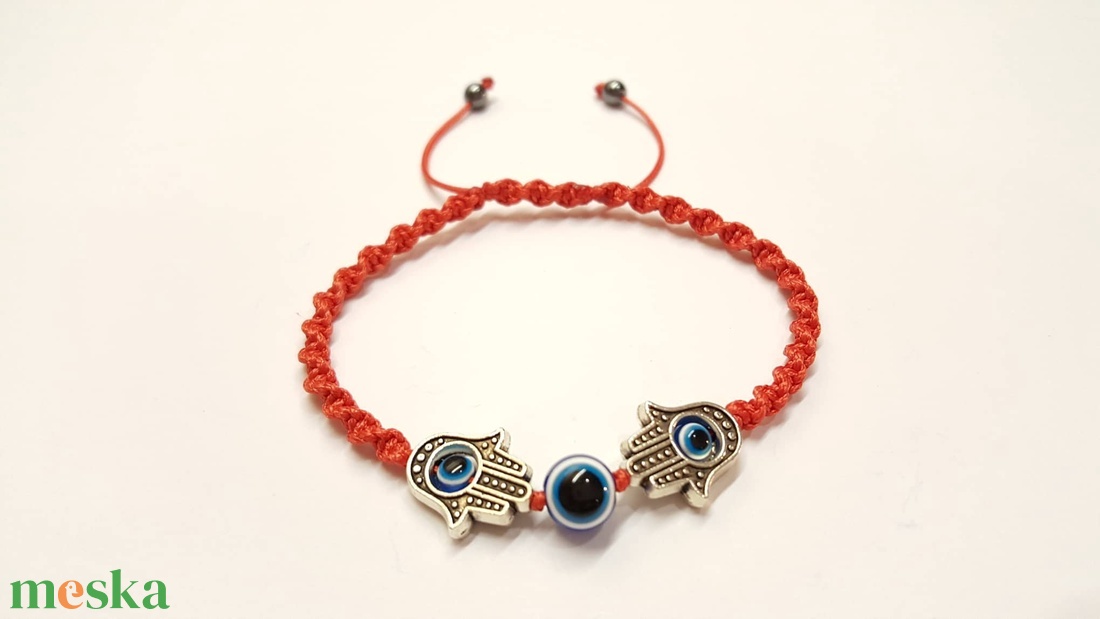 Védelem karkötő - ékszer - karkötő - karkötő medállal - Meska.hu