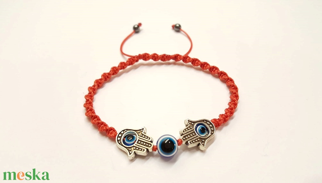 Védelem karkötő - ékszer - karkötő - karkötő medállal - Meska.hu