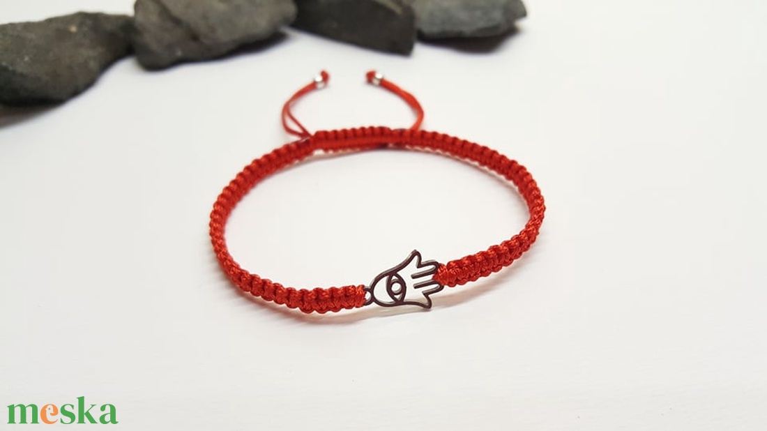 Hamsa karkötő , Védelem karkötő - ékszer - karkötő - fonott karkötő - Meska.hu Hamsa karkötő , Védelem karkötő - ékszer - karkötő - fonott karkötő - Meska.hu