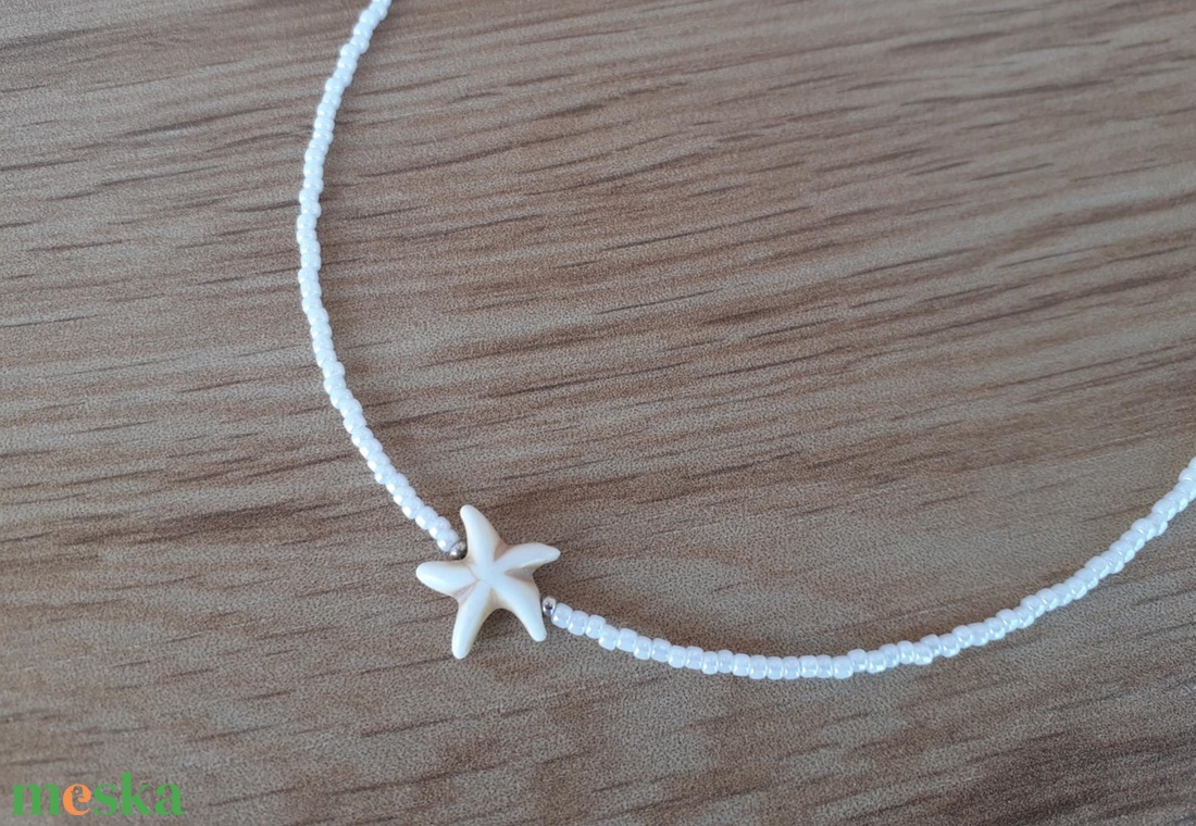Choker nyaklánc - Rövid nyaklánc - ékszer - nyaklánc - gyöngyös nyaklánc - Meska.hu