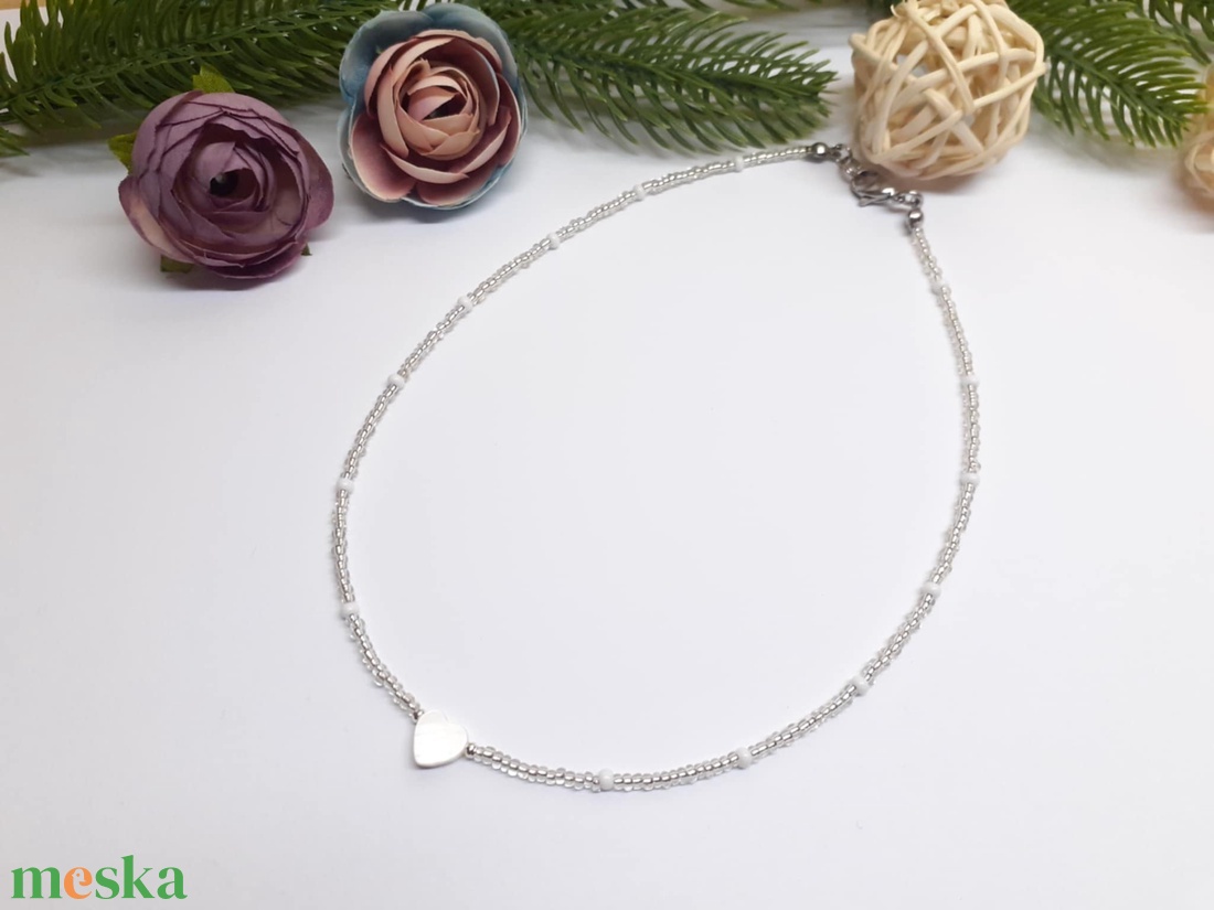 Choker nyaklánc  - ékszer - nyaklánc - medál nélküli nyaklánc - Meska.hu