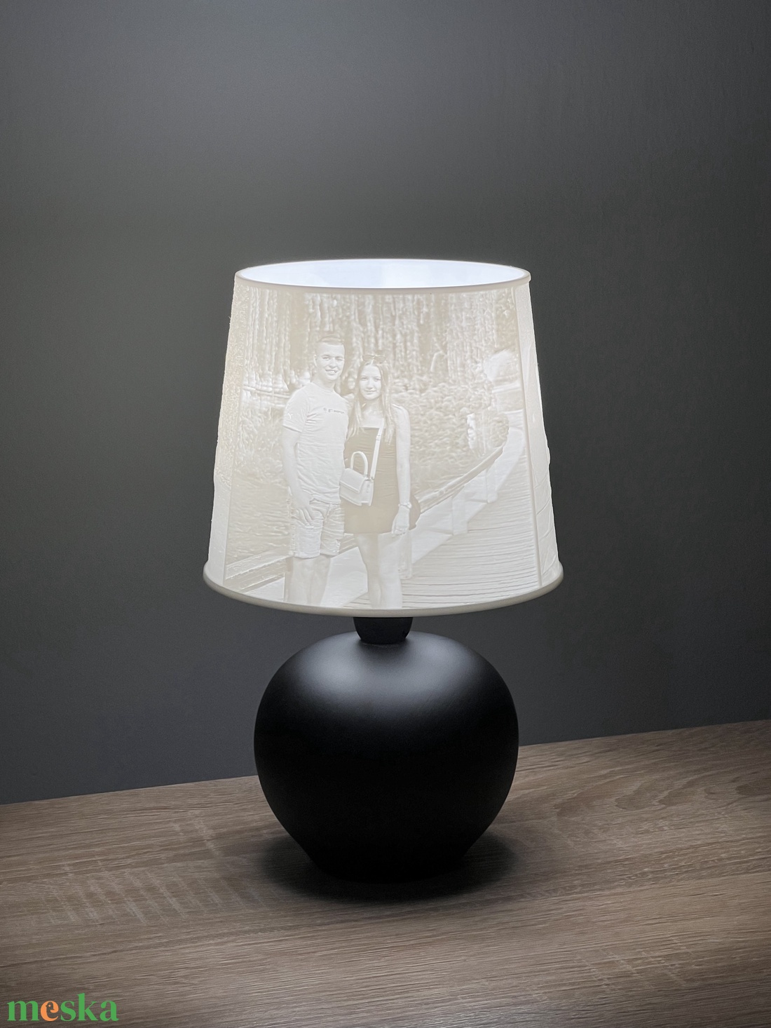 Egyedi fényképes okos lámpa - esküvő - emlék & ajándék - album & fotóalbum - Meska.hu