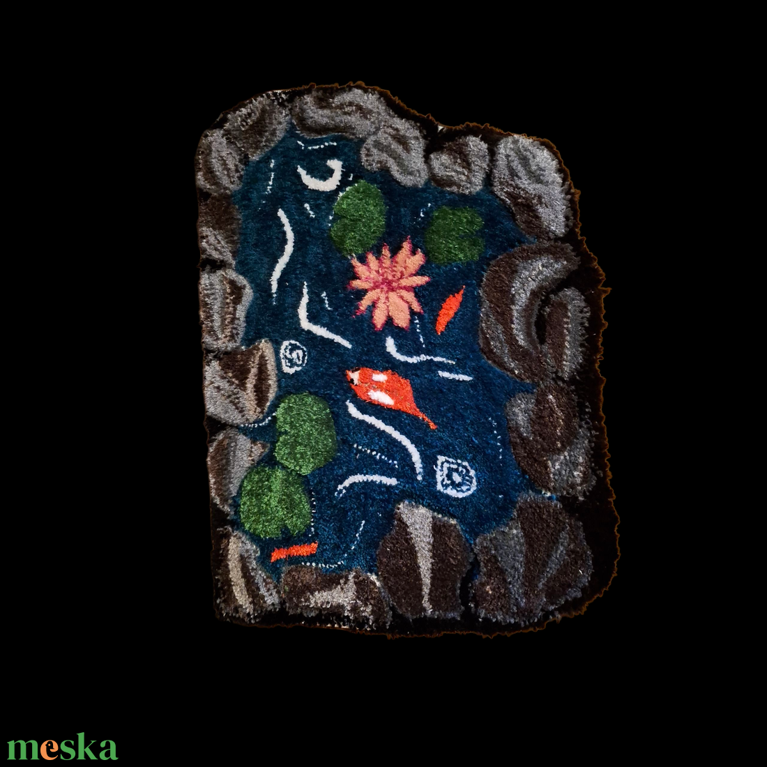 textil kép/szőnyeg kép - otthon & életmód - lakástextil - szőnyeg - más típusú szőnyeg - Meska.hu