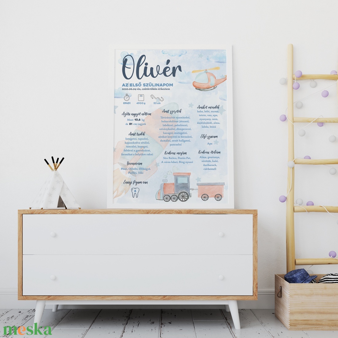 Első születésnapom - Fiús baba poszter - Olivér - művészet - grafika & illusztráció - digitális - Meska.hu Első születésnapom - Fiús baba poszter - Olivér - művészet - grafika & illusztráció - digitális - Meska.hu
