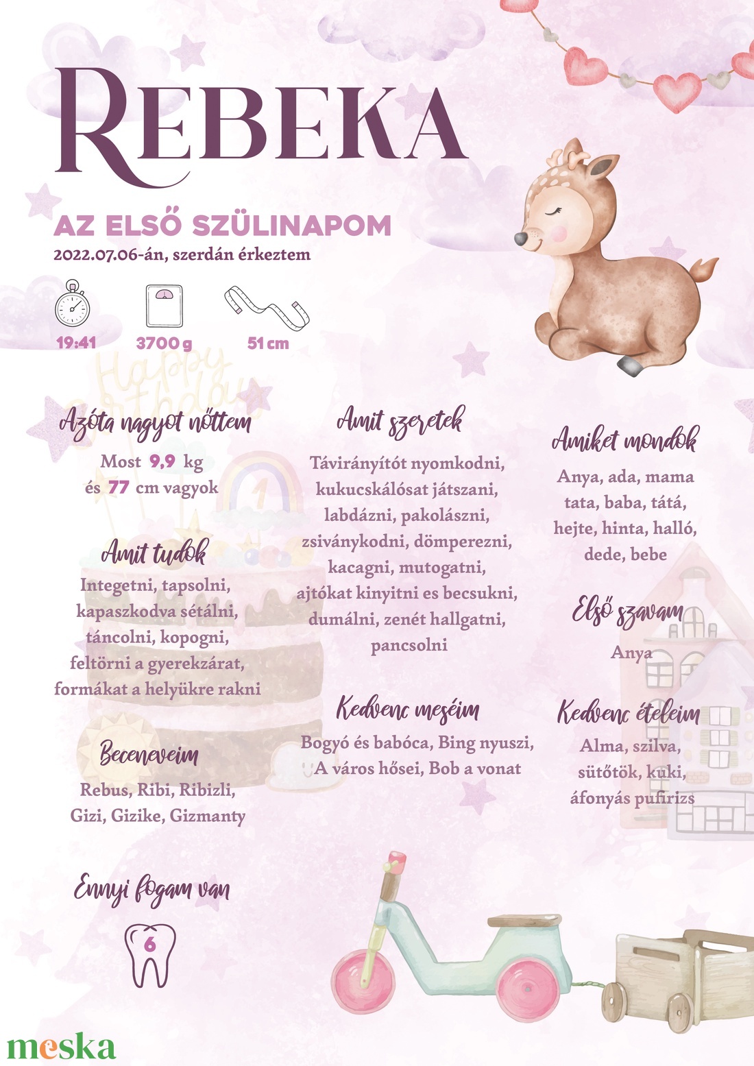 Első születésnapom - Lányos baba poszter - Rebeka - művészet - grafika & illusztráció - digitális - Meska.hu Első születésnapom - Lányos baba poszter - Rebeka - művészet - grafika & illusztráció - digitális - Meska.hu