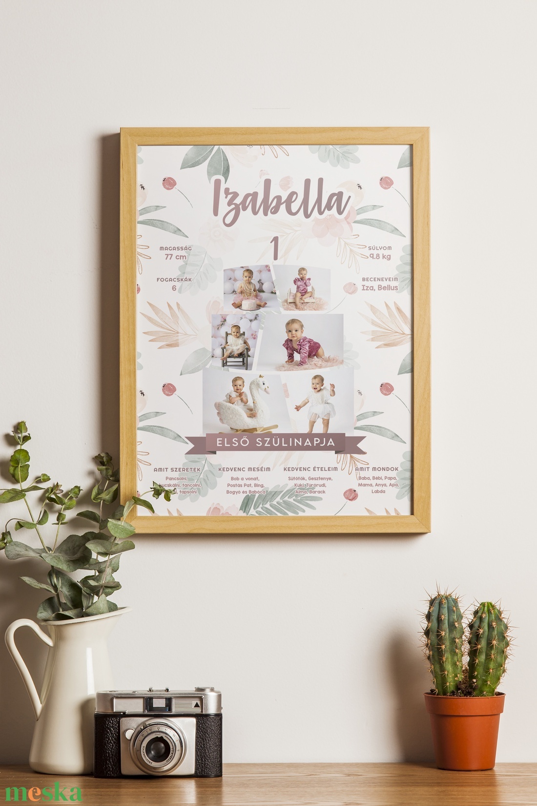 Első születésnapom - Lányos baba poszter - Izabella - művészet - grafika & illusztráció - digitális - Meska.hu Első születésnapom - Lányos baba poszter - Izabella - művészet - grafika & illusztráció - digitális - Meska.hu