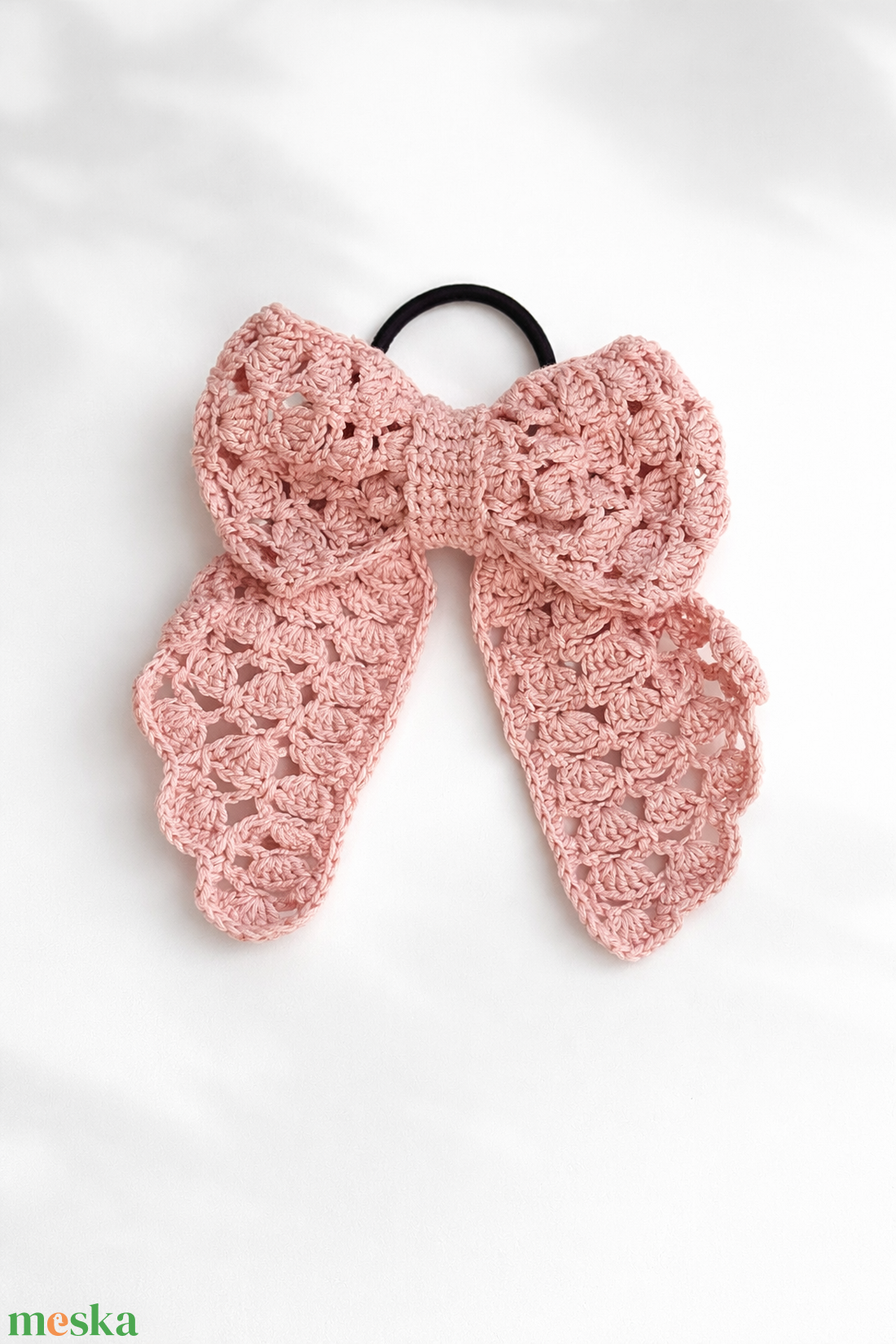 Csipke masnis hajgumi - ruha & divat - hajdísz & hajcsat - hajgumi - Meska.hu